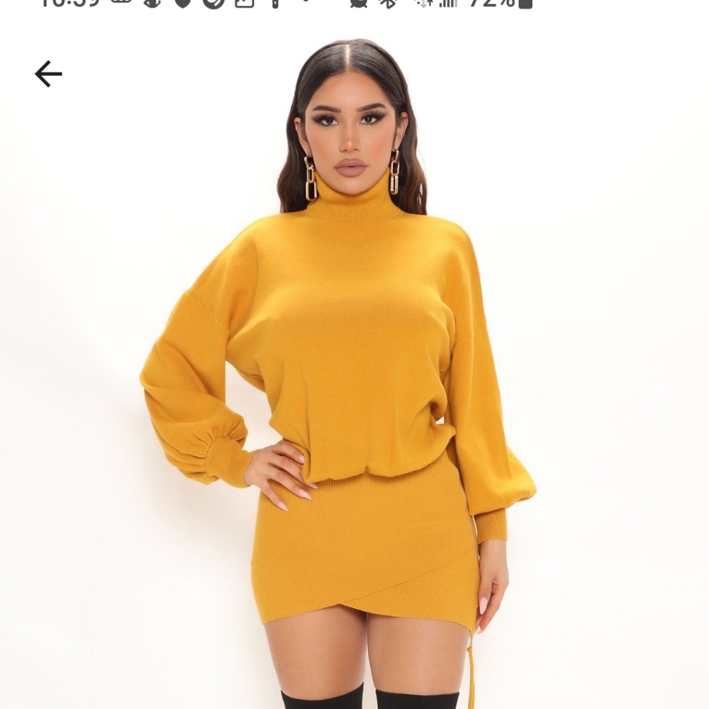 NWT! Sweater mini Dress